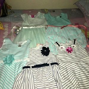 Lot of 4t dresses