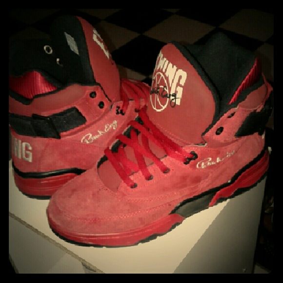 pink patrick ewing shoes