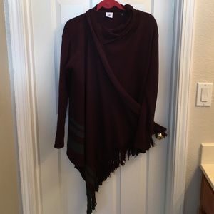 Cabi sweater wrap Fall 2015