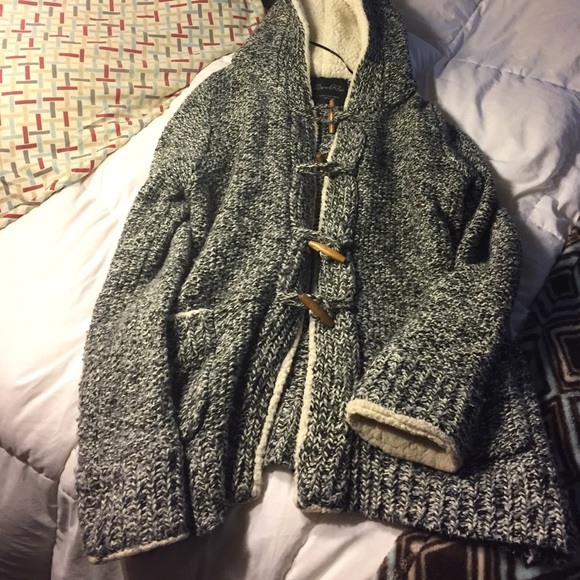 Woman's hand knit sweater