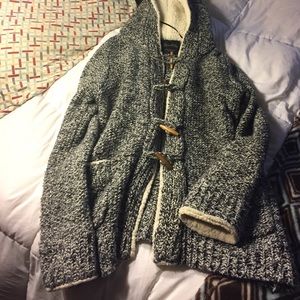 Woman's hand knit sweater