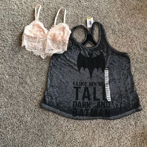 NWT Batman tank!!!