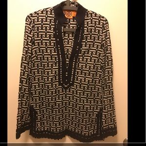 Tory Burch 100% Cotton Tunic Size 6