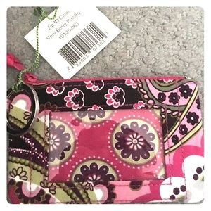 Vera Bradley Zip Id Case