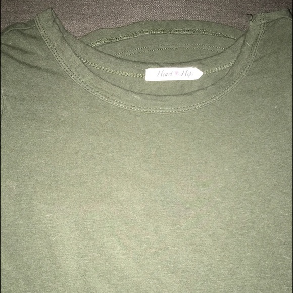 green t-shirt dress