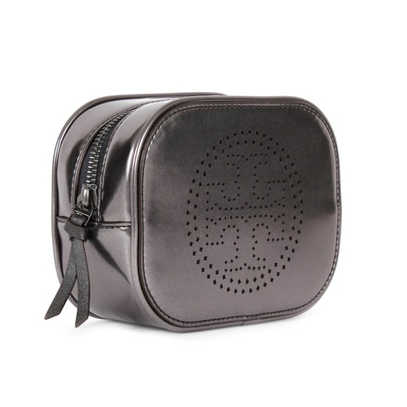 Tory Burch Handbags - TB Metallic perforated cosmetic case