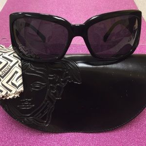 Authentic Versace Sunglasses with case & cloth!