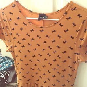 Asos horse print dress