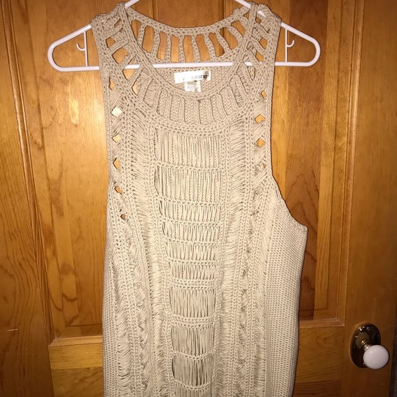 Woven Beach Coverup Size S/M