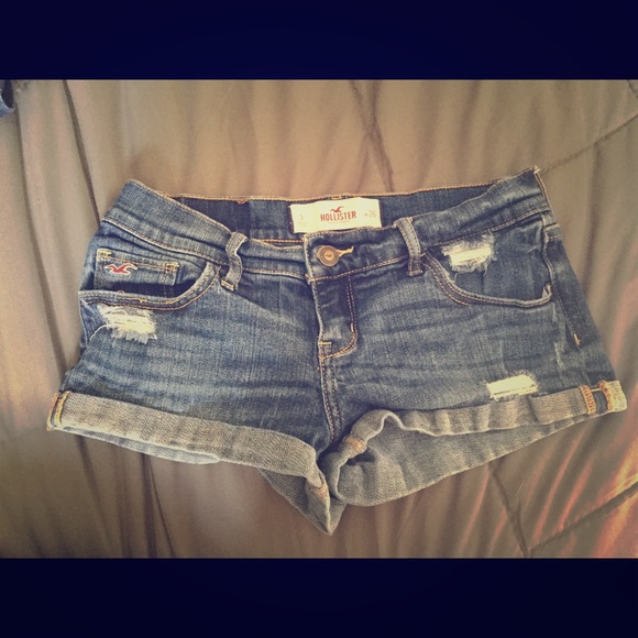 Hollister jean shorts