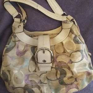Large Coach shoulder bag