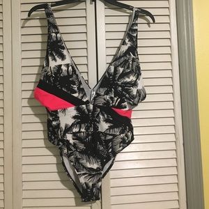 One piece bathing suit