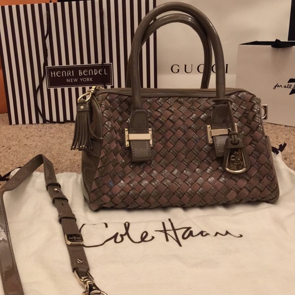 Cole Haan nude handbag