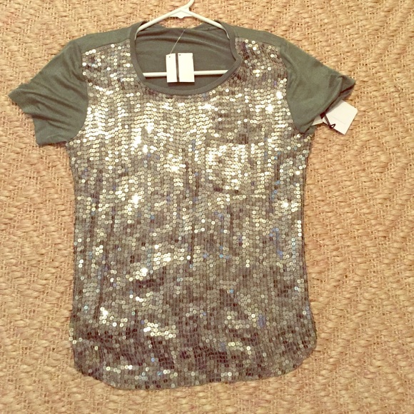MLV sparkly top