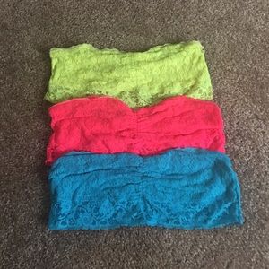 Lace Aero Bandeaus!!