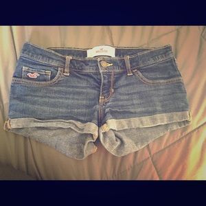 Hollister jean shorts