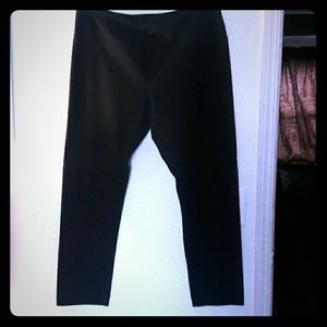 Plain black pants