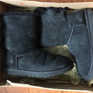 Black ugg boots