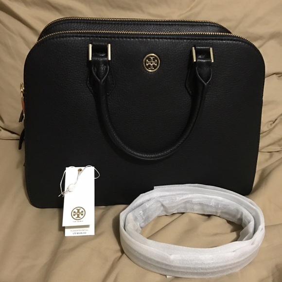 Tory Burch Landon Triple Zip Satchel