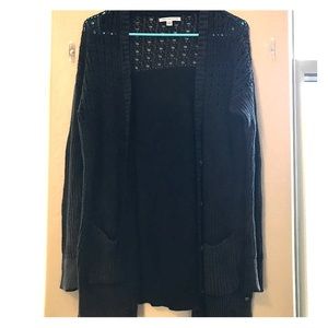 vintage style long cardigan