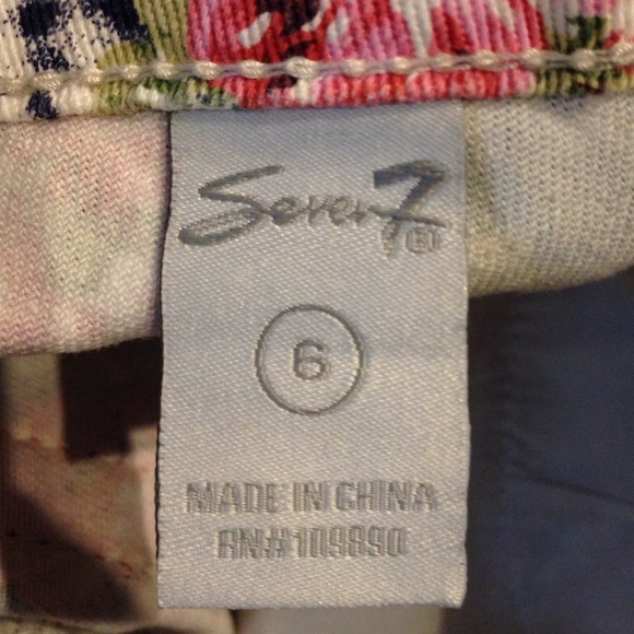 Seven skinny jeans spring pants🌺 size 6 NWOT🌸 - Picture 4 of 4