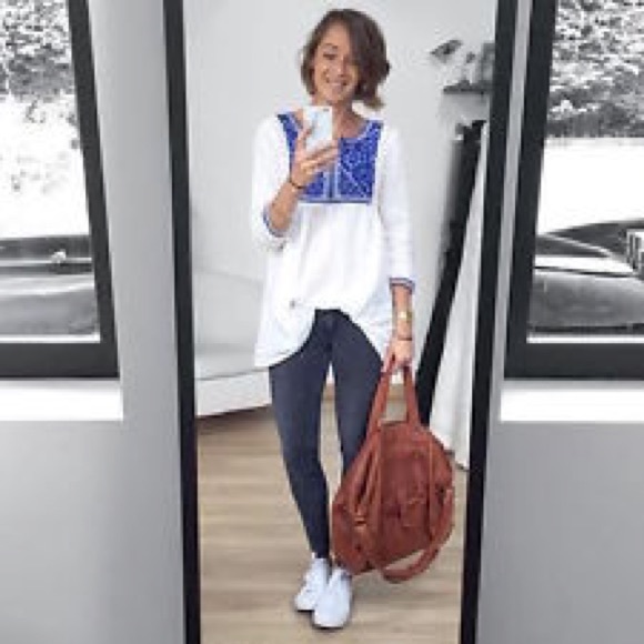 (Worn once) Beautiful Embroidered Zara Tunic