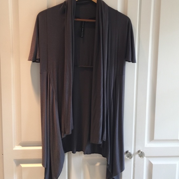 Isabella Rodriguez Drape Neck Lightweight Shrug