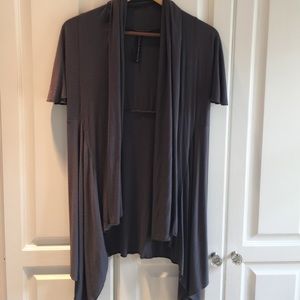 Isabella Rodriguez Drape Neck Lightweight Shrug