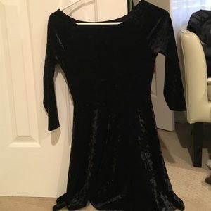 Velvet dress