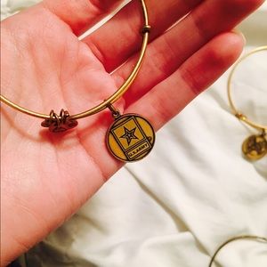 Alex and Ani U.S Army Charm Bangle