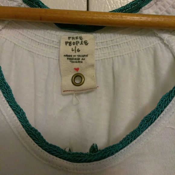 Floral Embroidered Flutter Tank - Picture 4 of 4