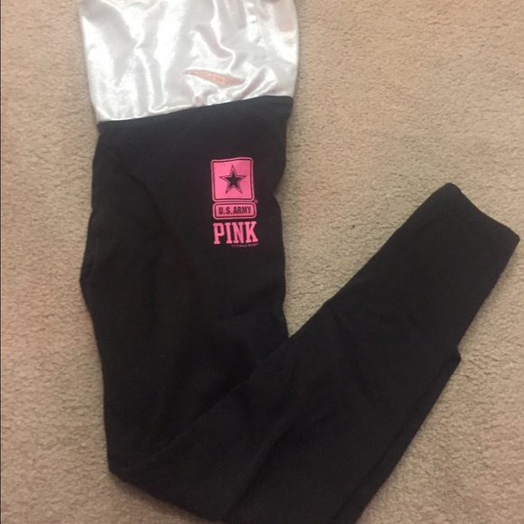 PINK US ARMY LEGGINGS