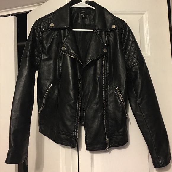 Forever 21 faux leather jacket