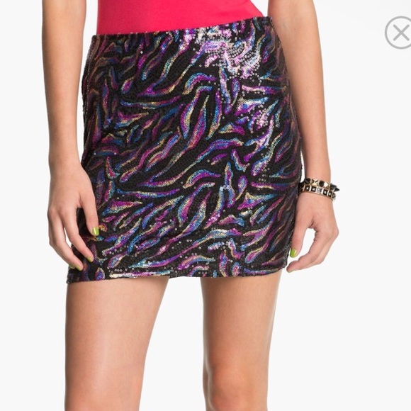 Sequin Mini-Skirt