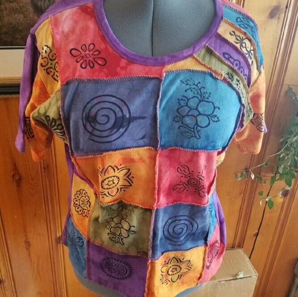 Rising International NWOT 1x Bohemian Tee