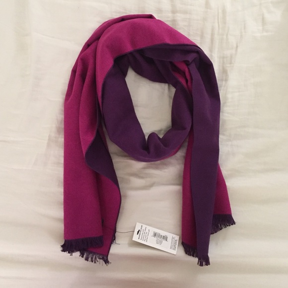 Alfani Purple and Magenta Silk Scarf [HP]