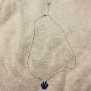 Kentucky wildcat necklace