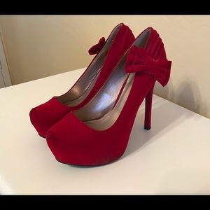 Gorgeous Fire Red Stilletos