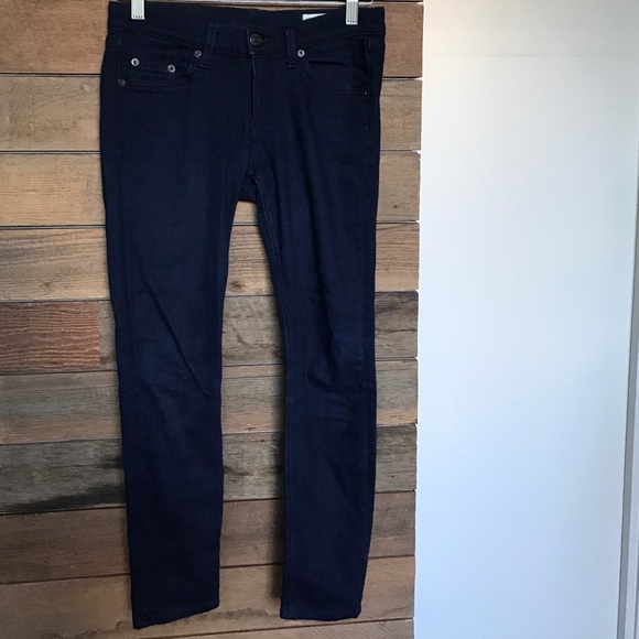Rag & bone cropped, stretch jeans