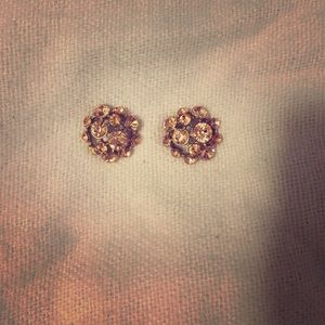 Gold earrings