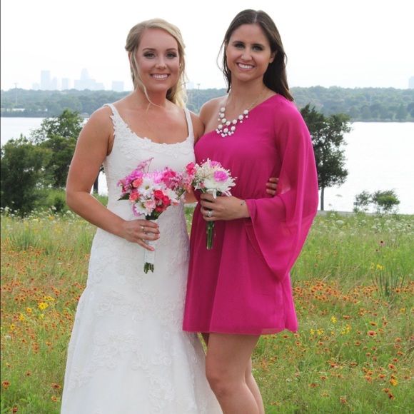 One shoulder dress