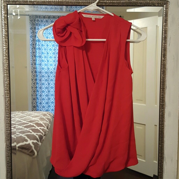 XS Rachel Roy V Plunge Wrap Top