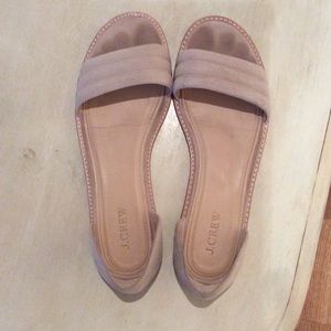 J. Crew suede sandal flats sz 8.5