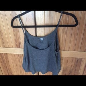 Loose fitting crop top