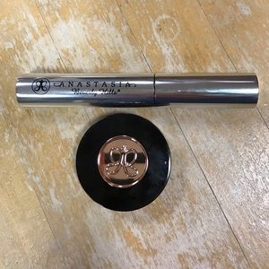 Anastasia brow gel and brow powder