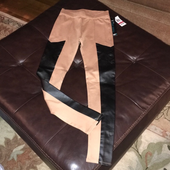 Faux leather leggings