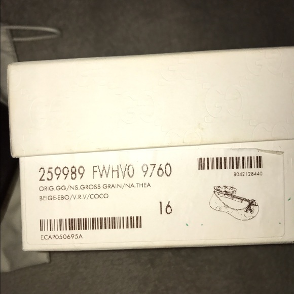 ** SOLD ** Infant Gucci ballerina flats - Picture 2 of 4