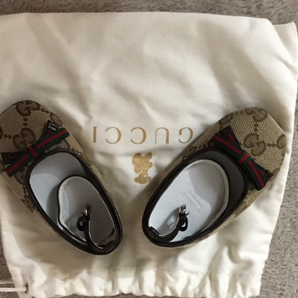 ** SOLD ** Infant Gucci ballerina flats - Picture 3 of 4