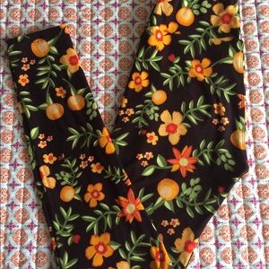 LuLaRoe floral leggings