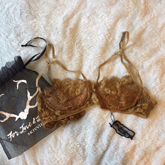For Love and Lemons Honeysuckle Bra